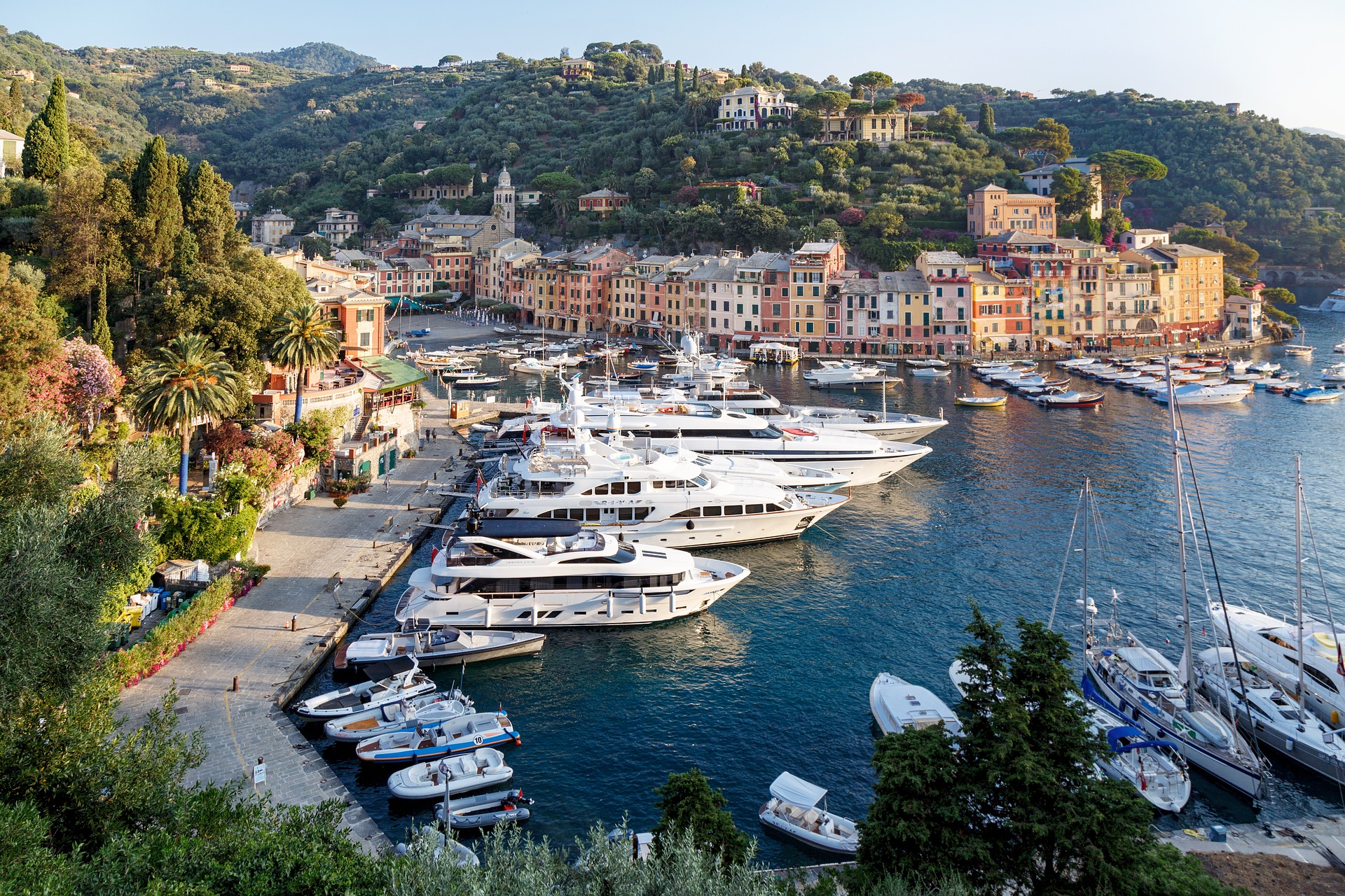 Europa Urlaub - Urlaub in Portofino in Ligurien(Italien).