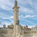 Die monumentalen Ruinen der Thermen des Caracalla in Rom